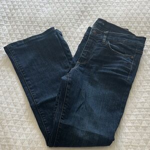 Dark Blue Women's Bootcut Jeans